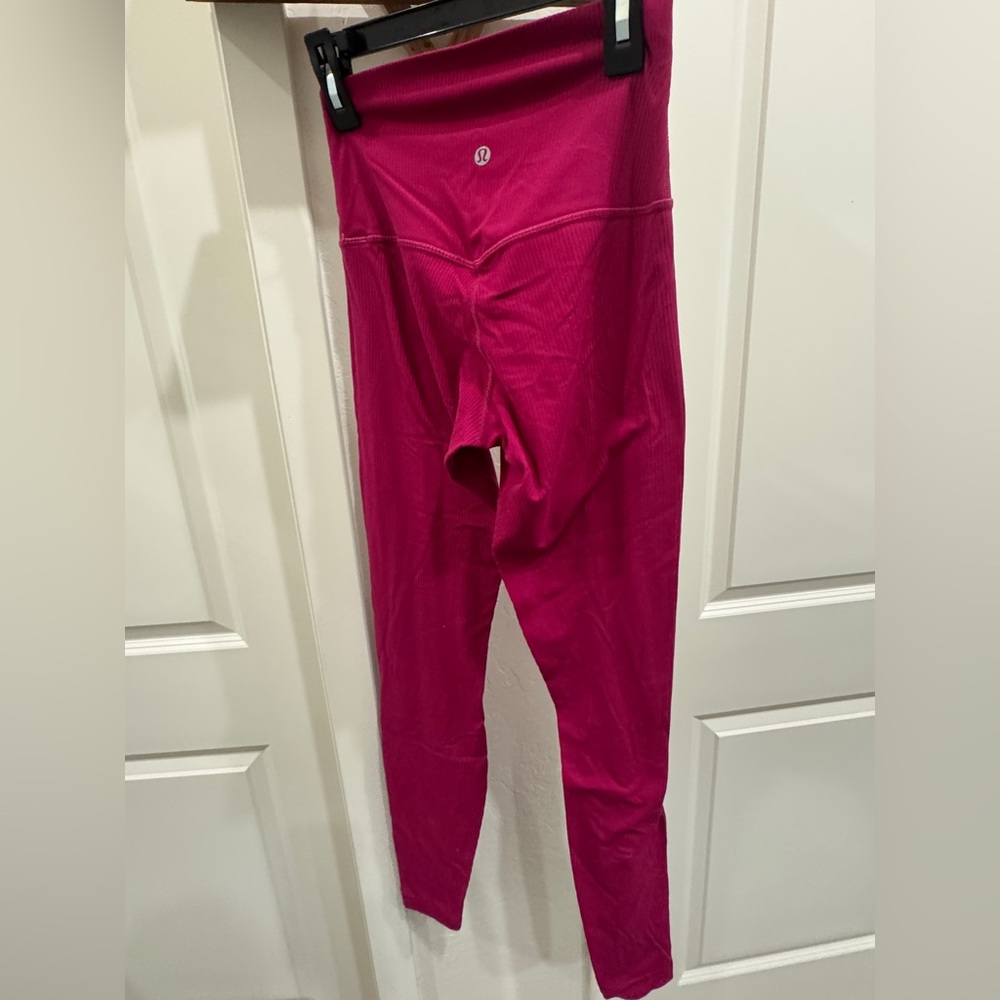 Lululemon Ribbed Align-  Size 4 28” - Picture 2 of 6